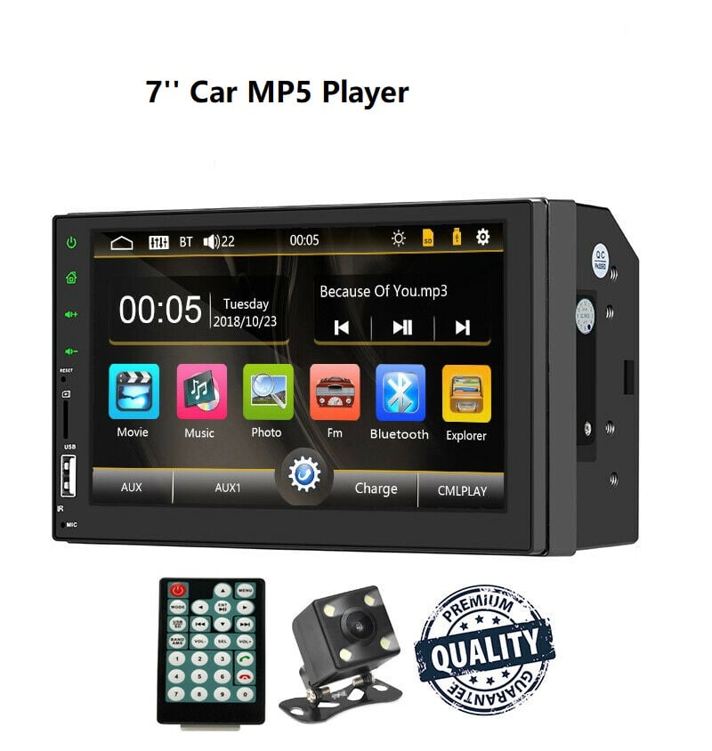 7&quot; Double DIN Bluetooth Car Stereo Touch Screen MP5 FM