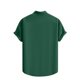thumbnail image 4 of pstuiky Camisa de manga corta para hombre, Blusa de manga corta con cuello redondo y empalme irregular para hombre camisetas de hombre xl, 4 of 4