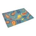 thumbnail image 3 of MKHERT Paisley Pattern Doormat Rug Home Decor Floor Mat Bath Mat 23.6x15.7 inch, 3 of 3