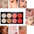 thumbnail image 1 of Blush Makeup Bronzer & Highlighter Includes 8 Vegan & Sugar &, 1 of 8