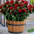 thumbnail image 4 of Ramo de azaleas artificiales | Flores artificiales realistas de 35 cm para decoración del hogar | Rojo, rosa, amarillo, morado y blanco | Arreglo floral artificial de plástico, 4 of 6