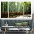thumbnail image 1 of Belle Vue de la Forêt de Bambou - Impression sur Toile de Forêt, 1 of 3