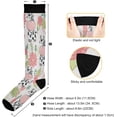 thumbnail image 3 of FREEAMG Cartoon Cows Compression Socks for Women&Men Circulation-Best Support for Nurses,Running,Athletic-1 Pairs, 3 of 7
