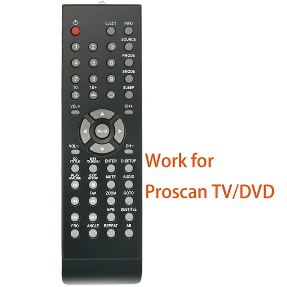 Replace Remote Control for Proscan TV/DVD Comb PLCDV3213A