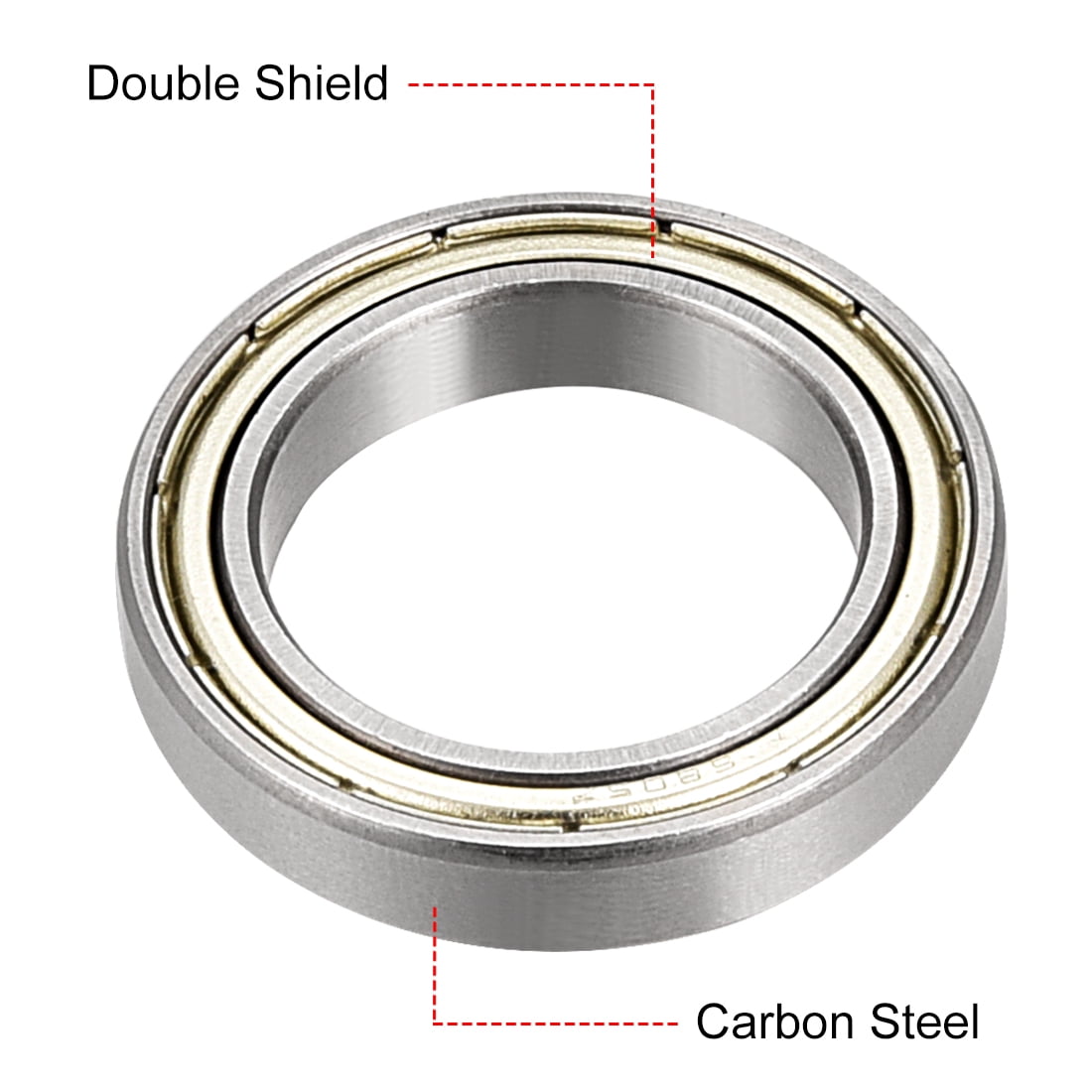 5 Pcs Premium 6803 ZZ ABEC3 Metal Shields Deep Groove Ball Bearing 17x26x5mm