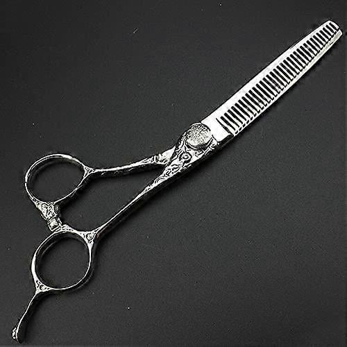 Tijeras de peluquería de 15 cm (6 pulgadas) de acero inoxidable japonés con mango ergonómico.