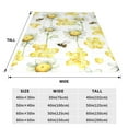 thumbnail image 5 of Bingfone Sweet Honey Print Flannel Fleece Blanket Throw Blanket For Bed,Sofa,Couch,Travel,Camping(40"X30"), 5 of 9