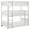 White, variant on Pemberly Row Transitional Wood Triple Twin Bunk Bed in Gray