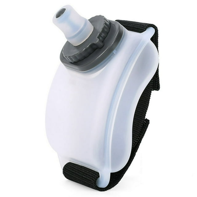 YOPTOP 200ml Running Mini Water Cup Hydration Pack Soft Flask Drinkware (Black),white,200ml