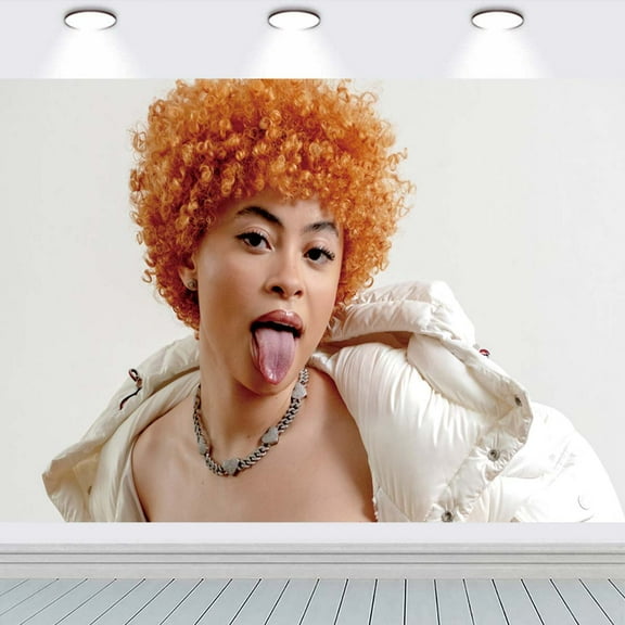 Ice Spice school Poster Backdrop Banner Party Supplies Birthday Decorations Background for Photography Taspestry