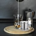 thumbnail image 4 of OUNONA Stainless Coffee Pot Drip Brewing Modern Sleek Design for Office Use 1Pack, 4 of 8