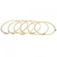 thumbnail image 2 of Aros de bordado, marco ajustable para punto de cruz, herramientas de costura con Clip elástico para bordado circular, 6 uds., 26cm, 2 of 5