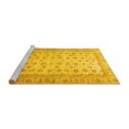 thumbnail image 2 of Ahgly Company Machine Washable Indoor Rectangle Oriental Yellow Traditional Area Rugs, 2' x 4', 2 of 4