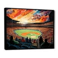 thumbnail image 2 of Designart "Applause Reverberating Stadium" Stadiums Floater Framed Wall Art Prints, 2 of 5