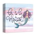 thumbnail image 2 of Creative Products Born To Be A Mermaid  12x12 Canvas Wall Art, 2 of 5