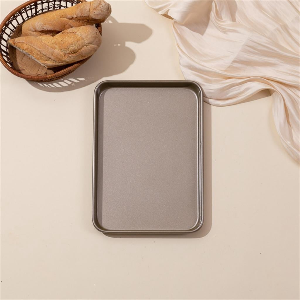 Thick Carbon Steel Baking Sheet Nonstick Layer Large Rectangular Oven Tray Cooking Pan for Home and Commercial Use