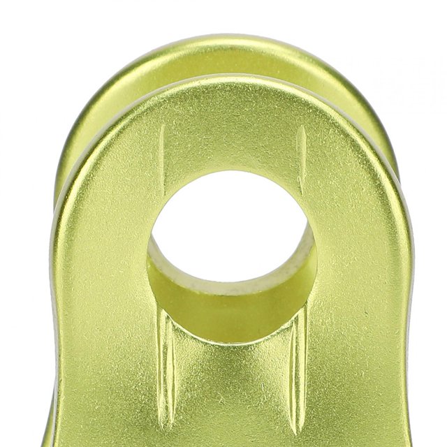 Small Rope Pulleys, High Strength 20kN Single Pulley for Rock Climbing System with Ball Bearings, Lightweight Durable