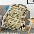thumbnail image 2 of MMYGU Stepmom Gifts Blanket Flannel Soft and Comfortable Anti static Bed Sofa Blanket 60x80in, 2 of 6