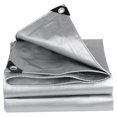 thumbnail image 4 of HONMEET Waterproof Tarps For Outdoors Silver PE Outdoor Equipment Protector Multi-function 1Set, 4 of 8