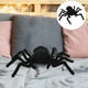 thumbnail image 3 of Peluche de araña negra, adorable juguete de araña de peluche, muñeca de araña para niños., 3 of 6