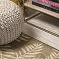 thumbnail image 4 of Alfombra Runner JONATHAN Y Nevis Palm Frond para interior/exterior 2x8, 4 of 6