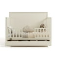 thumbnail image 5 of Graco Sasha 5-in-1 Convertible Baby Crib with Drawer, Frosted Oat, 5 of 12