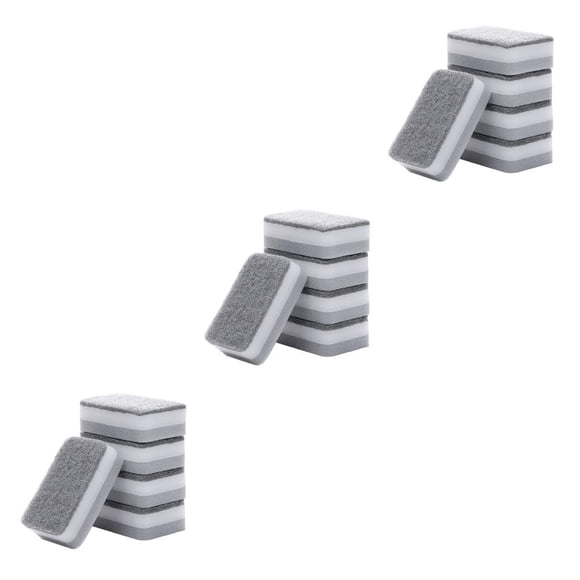 Naiovety Pack of 5 Sponge Dishwashing Countertop Bowls Absorbent Water Dishes Scrubber Cleaning for Household Bathroom Restaurant Type1 NO1