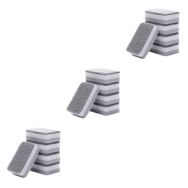 Bewildely Pack of 5 Sponge Countertop Dishes Absorbent Cleaning Bowls Scrubber Water for Household Bathroom Restaurant Type1 NO1