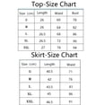 thumbnail image 4 of Conjuntos de falda brillante metalizada para mujer, top corto con cuello halter erótico metalizado brillante y falda con volantes de cintura alta, ropa de club, 4 of 5