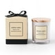 thumbnail image 1 of Neutral no LOGO white glass cup with wooden lid aromatherapy candle ribbon gift box soy wax aromatherapy home use, 1 of 5