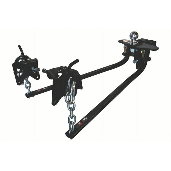 Camco 48053 EazLift 48053 Wt. Dist. Hitch Elite Round Bar W Shank 1400 Lbs.