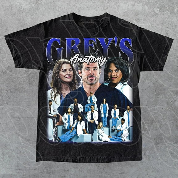 Greys Anatomy Vintage T-Shirt, Gift For Woman and Man Unisex T-Shirt