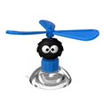 thumbnail image 5 of Libélula de bambú creativa y bonita, casco con ventosa, decoración giratoria para bicicleta eléctrica, avión para llevar, 5 of 5