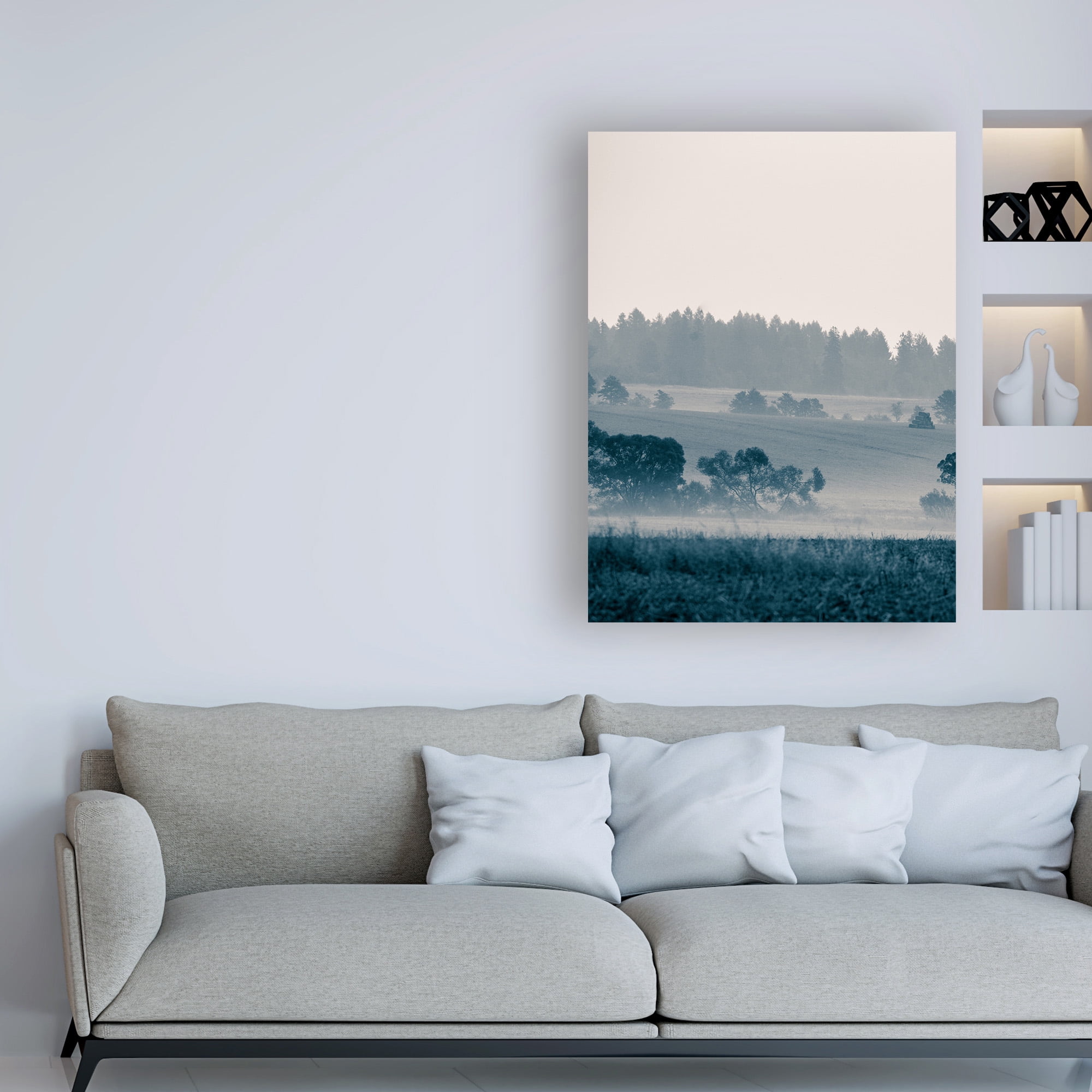 Trademark Fine Art 'Blue Mountains III' Canvas Art by PhotoINC Studio