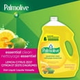thumbnail image 3 of Palmolive Essential Clean Liquid Dish Soap, Lemon Citrus Zest Scent - 145 Fluid Ounce, 3 of 4