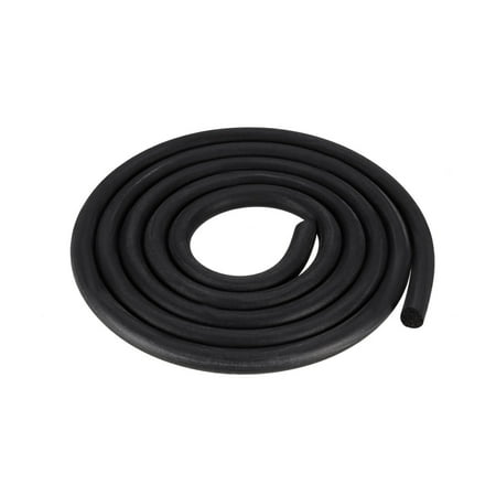 

Unique Bargains 6mm Dia 1 Meter Long Foam Rubber Seal Weather Strip Black