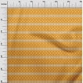 thumbnail image 3 of oneOone Cotton Cambric Gamboge Yellow Fabric Ikat Sewing Material Print Fabric By The Yard 42 Inch Wide, 3 of 6