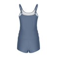 thumbnail image 5 of Breezora Women's Tankini Swim Set Modest Slimming Two Piece High Waisted Shorts Bathing Suit for Summer, 5 of 7