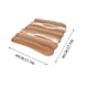 thumbnail image 3 of Sofa Vama Ropa de Cama Cojín de invierno para asiento de coche, corto, de felpa, con estampado de rayas verticales, para asiento delantero individual, cálido para invierno for Navideño, 3 of 4