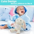thumbnail image 2 of LINXUXIE Musical Rabbit Plush Toy with Soothing Light & Sound, Soft Stuffed Animal for Newborn to Toddler 0-36 Months, 2 of 8