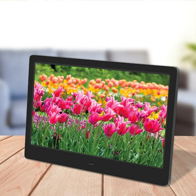HD Screen Photo Frame, Strong Compatibility Full Functioning Extraordinary Beneficial Novel Appealing For Outdoor