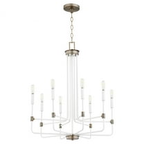633-8-0881 Quorum Lighting Davies - 8 Light Chandelier-29 Inches Tall and 24.5 Inches Wide -Traditional Installation