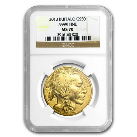 Platinum Ngc Coin Set - 2013 1 oz Gold Buffalo MS-70 NGC