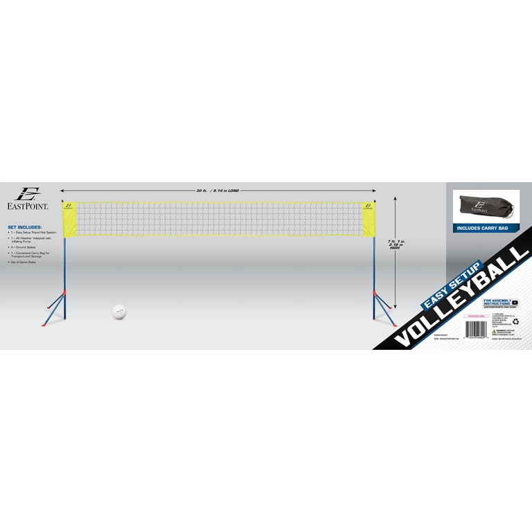 Filet de volleyball d'extérieur robuste pour jardin, filets de volleyball professionnel, filet