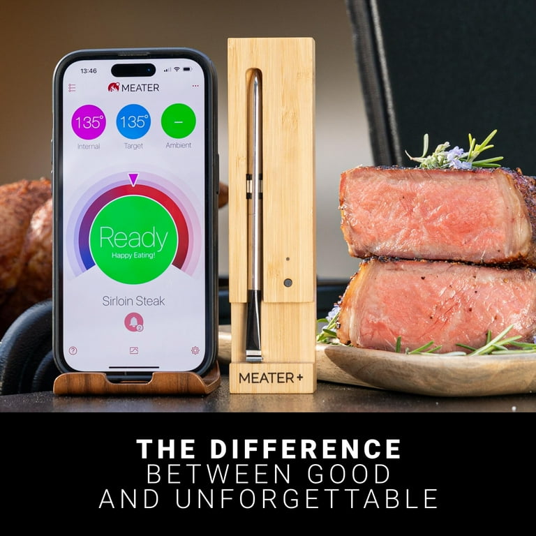 MEATER Plus: Smart Bluetooth Wireless Meat Thermometer | For