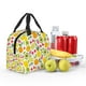 thumbnail image 5 of Easygdp Avocado And Pineapple Bolsa Térmica Premium - Tela Oxford Impermeable, Gran Capacidad, Bolsillo Frontal, Unisex para Trabajo, Escuela, Actividades al Aire Libre y Picnics, 5 of 8