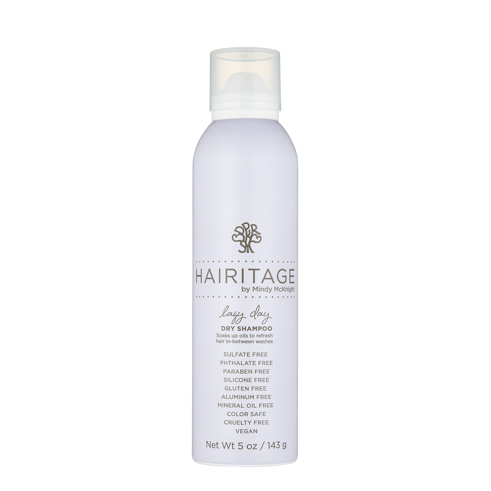 Hairitage Lazy Day Dry Shampoo, 5 oz (Pack of 3)