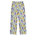 thumbnail image 2 of joogoo Cute Art Pineapple Pajama Pants Pj Bottoms Sleepwear Lounge M, 2 of 9