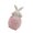 Pink, variant on Festive Polyresin Bunnys Easters Decoration with Eggshells for Home and Farmhouses Spring Display