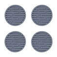 thumbnail image 1 of Toystoory Paquete de 4 posavasos para bebidas, mantel Individual acanalado antideslizante resistente al calor, alfombrilla para tazas, Type7 NO7, 1 of 6